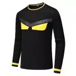 pull homme fendi oversize cashmere yellow eyes